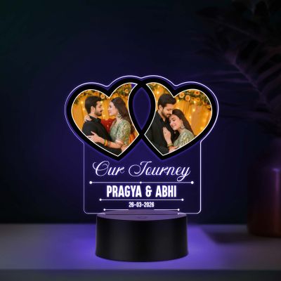 Princess Theme UV Print 3D Illusion LED Night Lamp Girls Room Decor Light